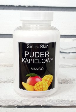 Musujący puder kąpielowy o zapachu mango