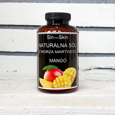 Sól morska z Morza Martwego o zapachu mango