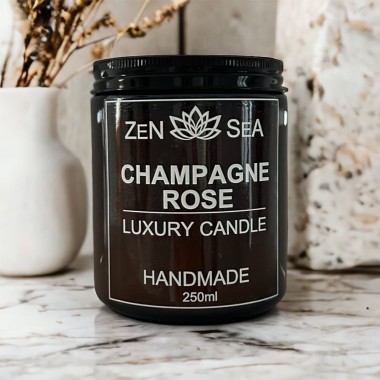 Świeca sojowa Champagne 250 ml