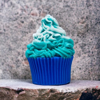  Mydło glicerynowe muffin duży o zapachu zielonej herbaty 