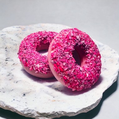 Mydło glicerynowe donut o zapachu owoców leśnych