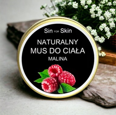 Mus do ciała - malina
