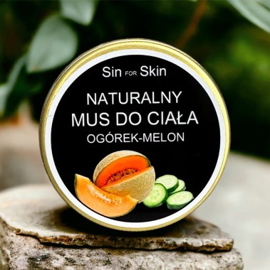 Mus do ciała - ogórek z melonem