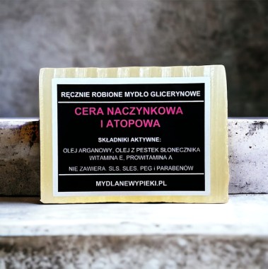 Mydło glicerynowe do cery naczynkowej i atopowej